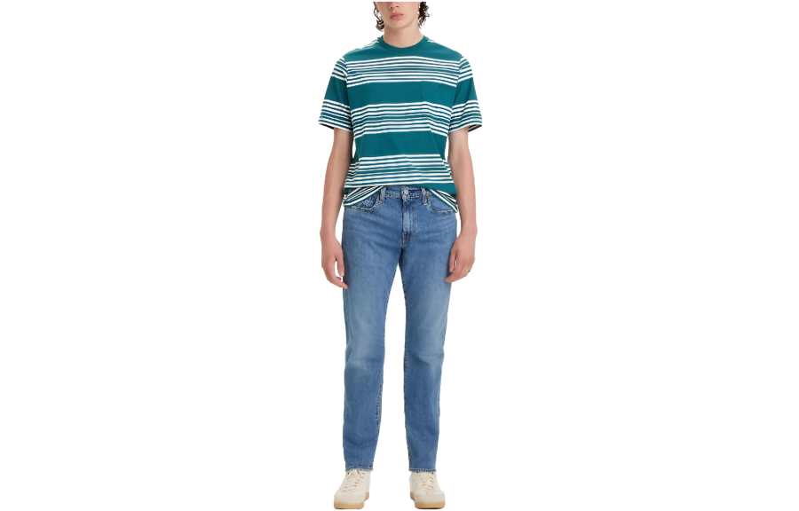Levis Levis Jeans Men's Sky Blue Moderate Straight Fit Pants