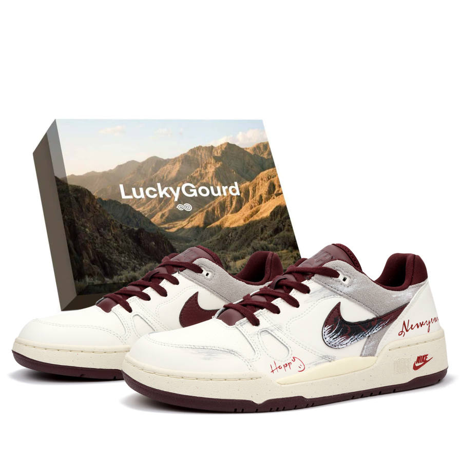 Nike Nike Full Force Fresh Garments With Fierce Spirit Slip Resistant Abrasion Resistant Low top Skateboard Shoes Men's