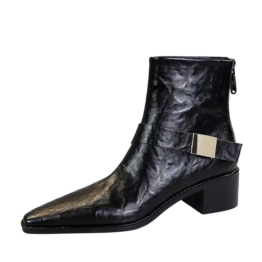 Bamiti Like Walking On A Level Surface Ankle Boots 4cm Women's