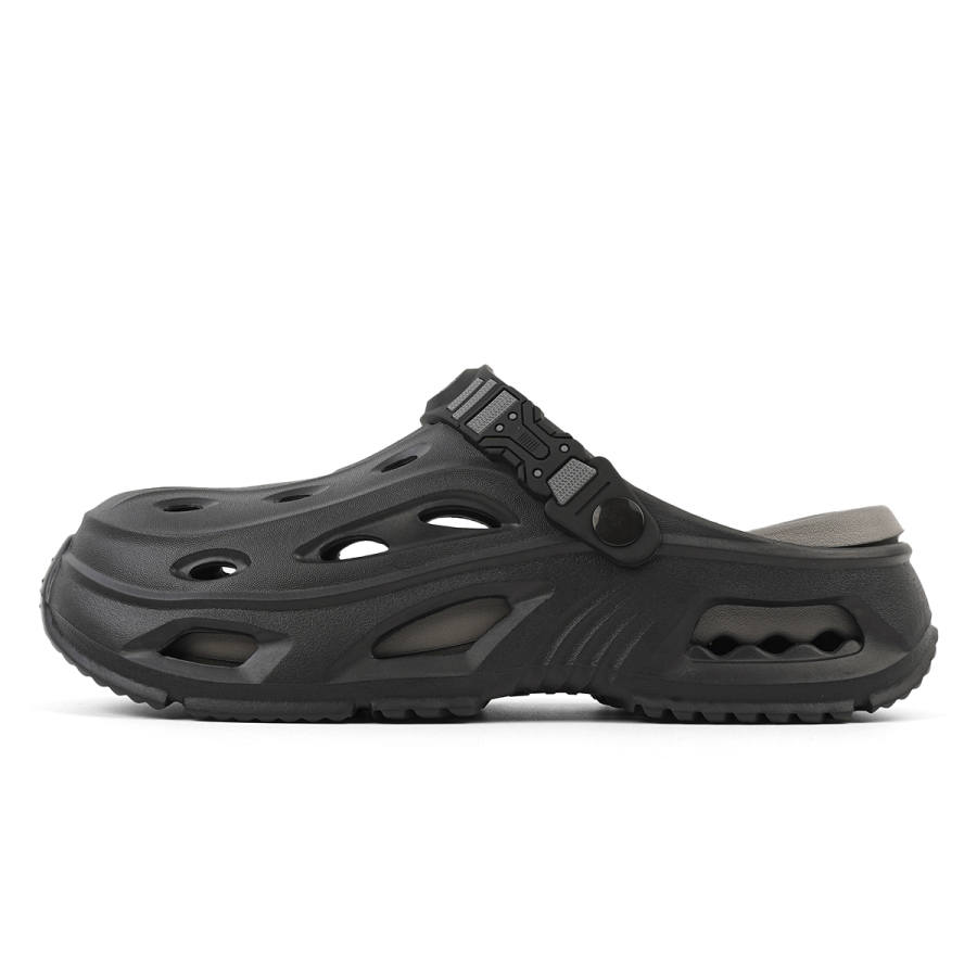 ROYAL FAMILY EVA Clogs Men's Black Gray