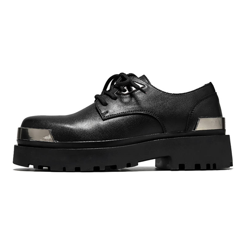 ZONEJOY Versatile Derby Shoes Trendy Sneakers & Casual Shoes Unisex Black