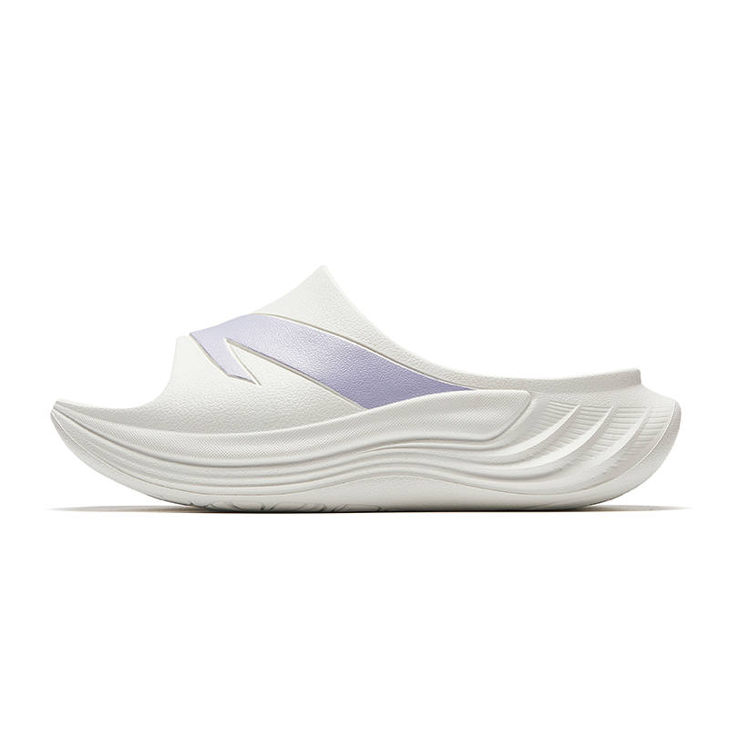 Anta Slip Resistant Slip Resistant Slide Slippers Women's White Purple