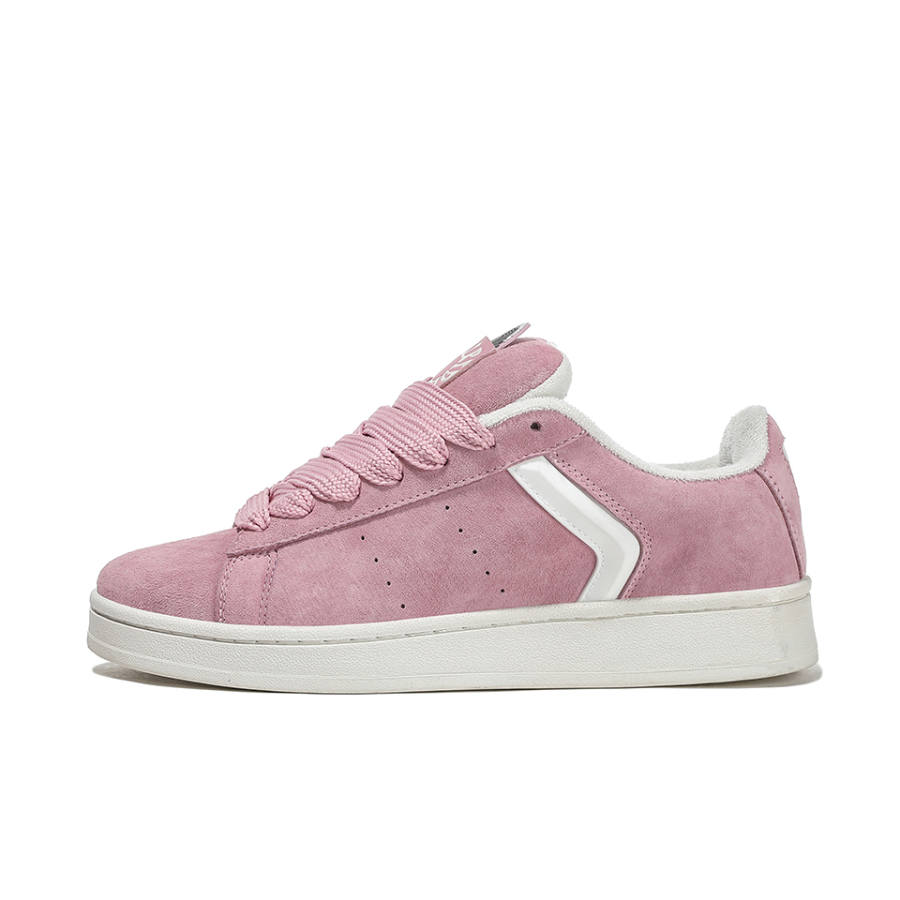 DILPI Slip Resistant Abrasion Resistant Slip Resistant Abrasion Resistant Low top Skateboard Shoes Unisex Pink White