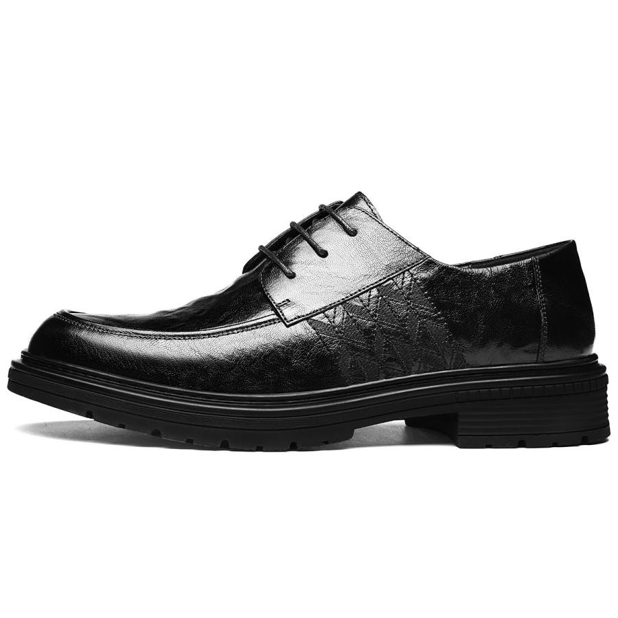 FAPAI Men's Casual Shoes Men's Low Top Black