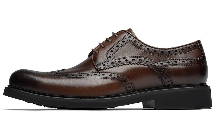 Roberta Di Camerino Dress Shoes Men's Low Top Dark Brown