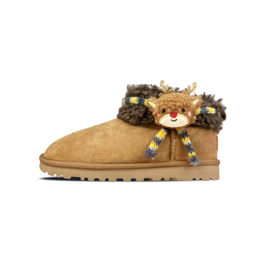 UGG CLASSIC ULTRA MINI Thermal Short Snow Boots Women's Brown