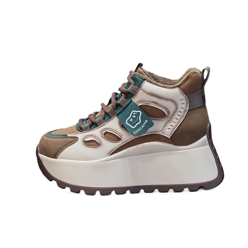 WEIMEIZHIMI Microfiber Leather Slip Resistant Abrasion Resistant Height Increasing Thermal