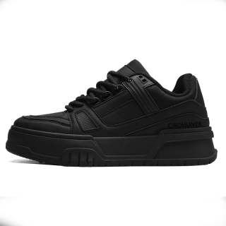 CIROHUNER Leather Abrasion Resistant Breathable Abrasion Resistant Breathable Low top Skateboard Shoes Men's