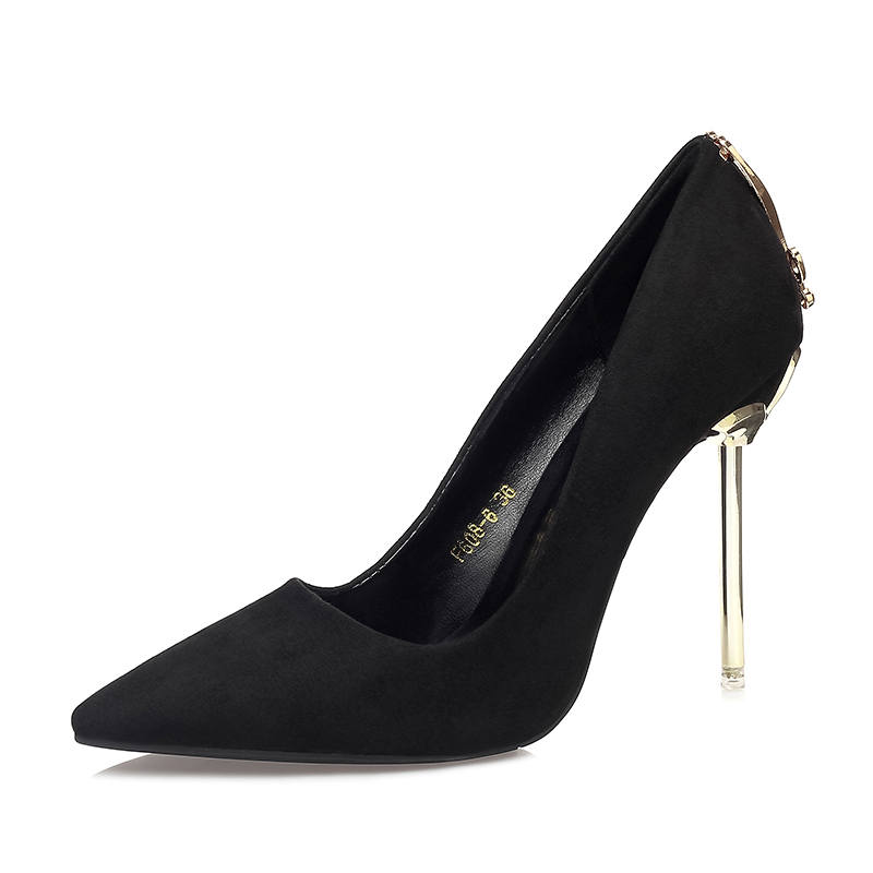 RoseDoris RoseDoris Suede High Heels Women's Black