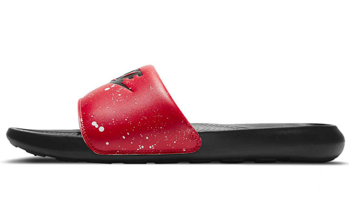 Nike Nike Victori One Printed Slide 'Paint Splatter University Red'