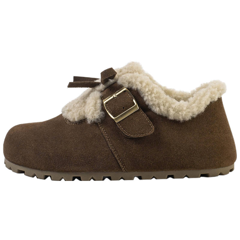 MIAOLV Korean Style Versatile Fleece Lined Classic Casual Shoes Women's