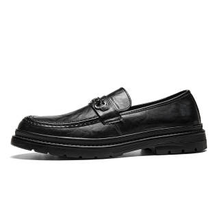 GONG NIU JU REN Microfiber Leather Casual Shoes Men's