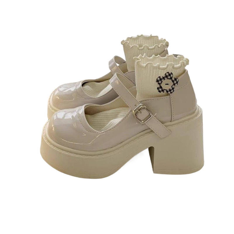 MXGM Chunky Heel Mary Jane Shoes Women's
