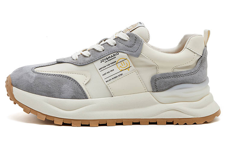 Joy&Mario Casual Shoes Women's Low Top Gray