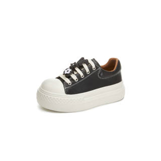 YOUYUSHI Top Grain Cow Leather Low top Skateboard Shoes Women's