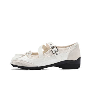 Hotwind Synthetic Leather Chunky Heel Mary Jane Shoes Women's