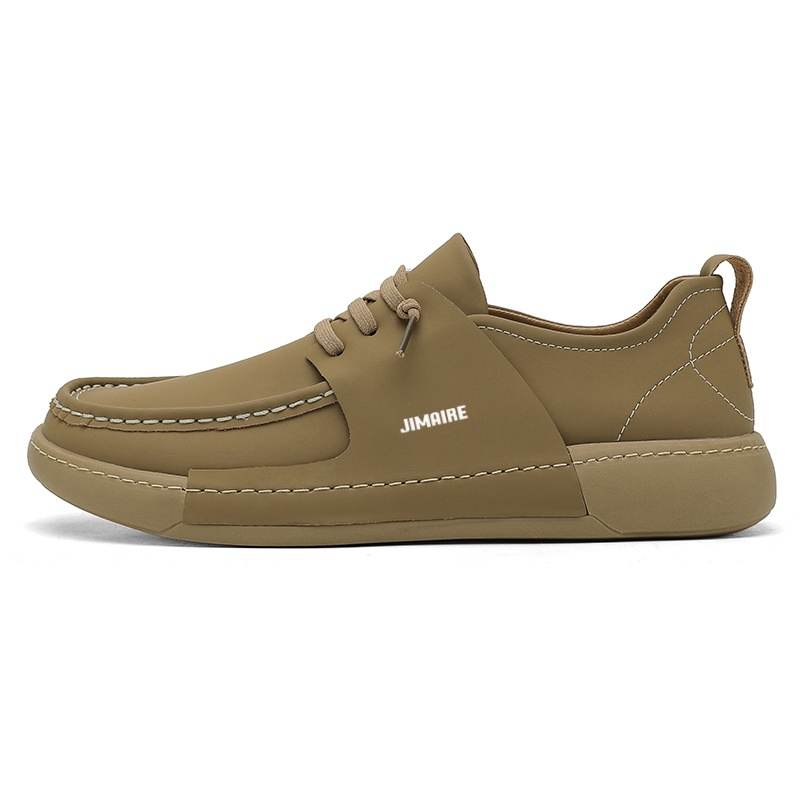 JINMAIWANG Men's Casual Shoes Men's Low Top White