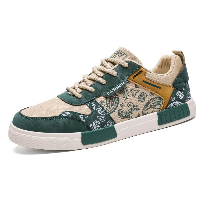 JINMAIWANG Slip Resistant Slip Resistant Low top Skateboard Shoes Men's