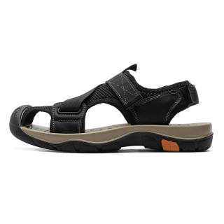 AIBAOLUO Beach Sandals Men's Black