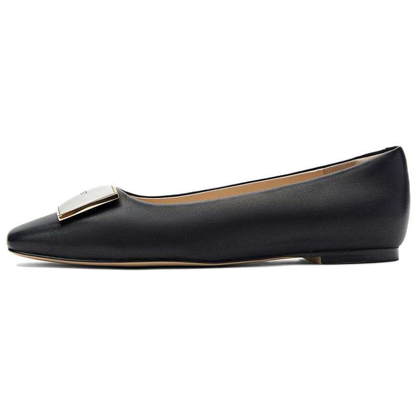 NINE WEST Sheepskin Casual Shoes 1CM Women's