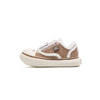 OLD ORDER Sanrio x OLD ORDER Microfiber Leather Slip Resistant Abrasion Resistant Height Increasing Thermal Low top Casual Shoes