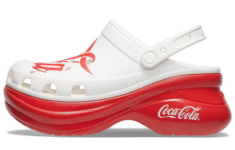 Crocs Crocs x Coca Cola Classic Clog Whale EVA Clogs Women's White Red