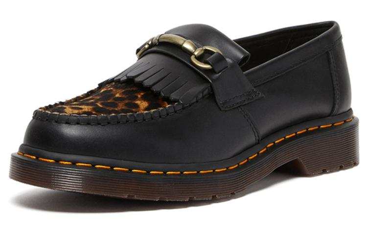 Dr.Martens Adrian Dr.Martens Snaffle Hair On Loafer 'Micro Leopard'