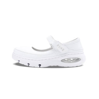 FEIYING Soft And Comfortable Platform Mary Jane Shoes Women's White