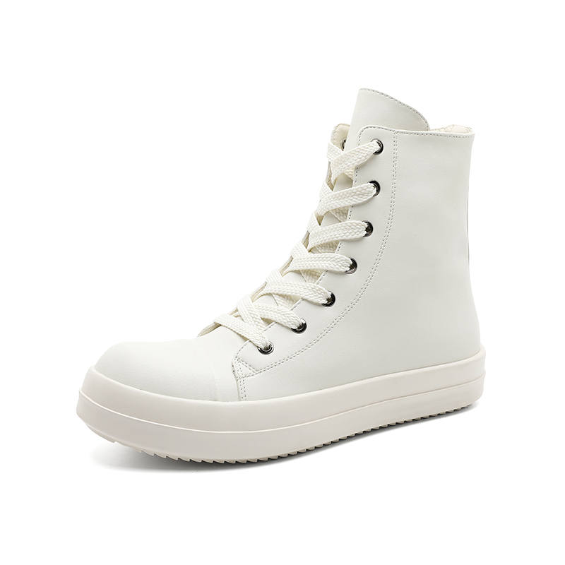 Dounkol Dounkol Combat Boots Men's Black, White