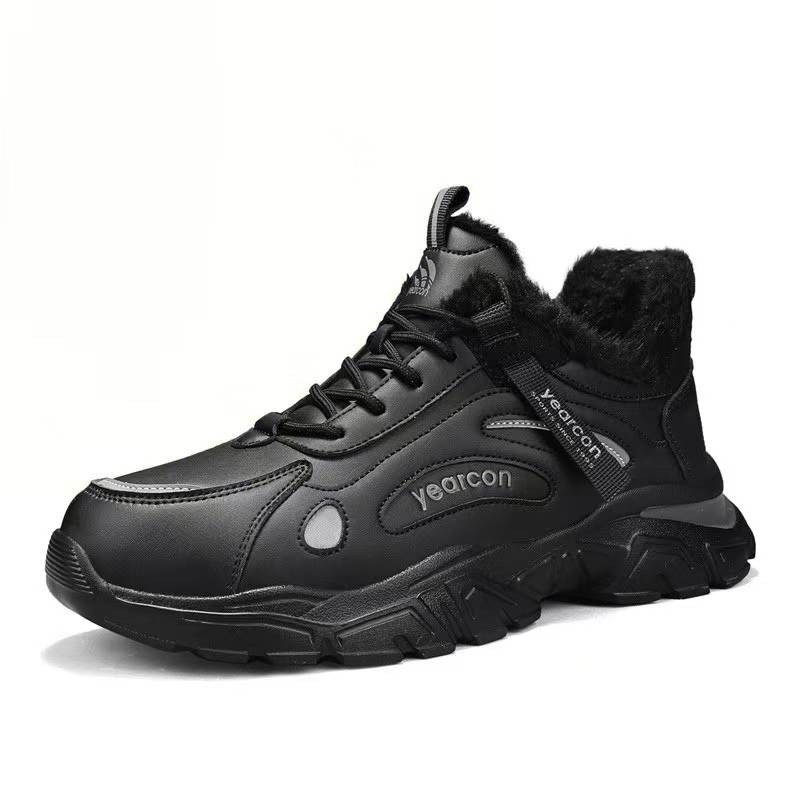 YEARCON Thermal Fleece Lined Insulated Shoes Men's