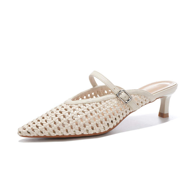 TATAYA Rubber Sole Abrasion Resistant Abrasion Resistant Closed Toe Slippers Women's