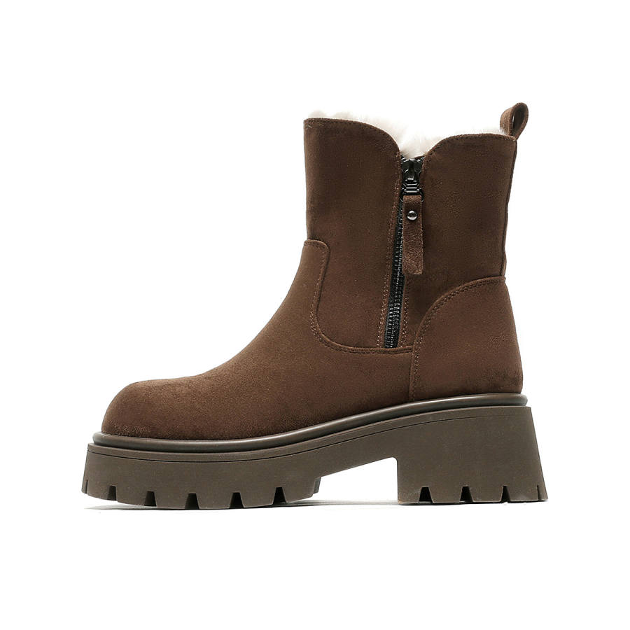 CARDANRO Outdoor Cold-Resistant Temperature-Controlled Warm Northeast Snow Boots Women's
