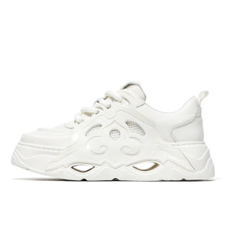MOERBAI Breathable Lightweight Height Increasing Breathable Lightweight Height Increasing Low top Casual Shoes Men's