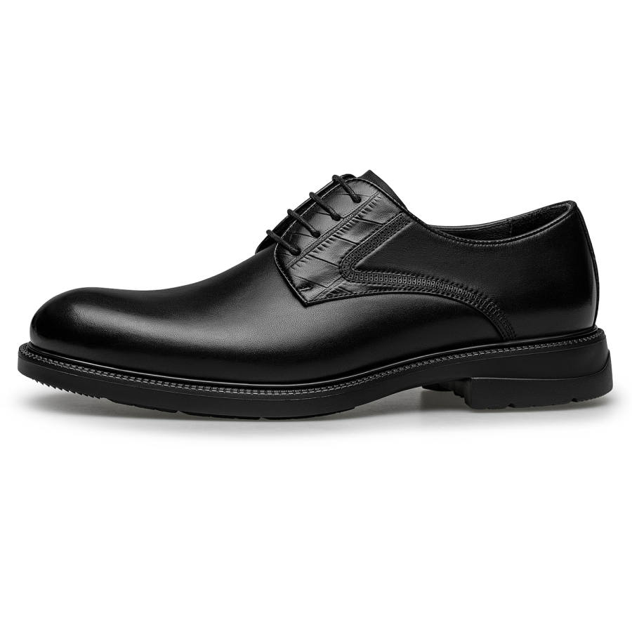 ZRO Dress Shoes Men's Low Top Black/Brown