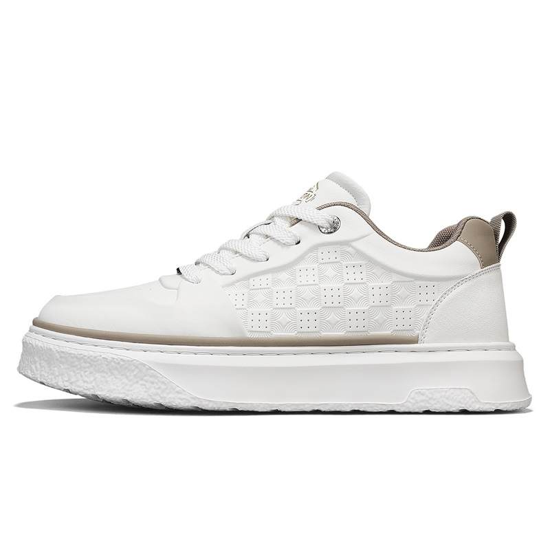 YEARCON Synthetic Leather Breathable Low top Skateboard Shoes Men's