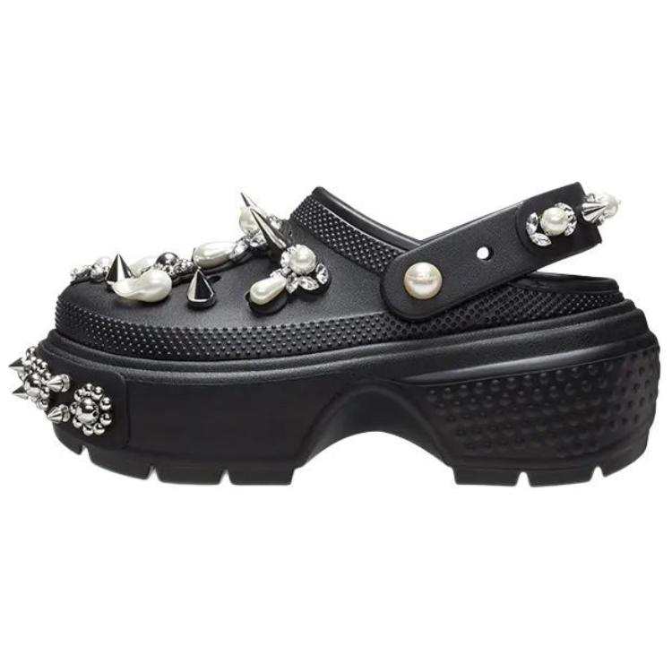 Crocs Crocs Stomp Clog Simone Rocha Black Women's