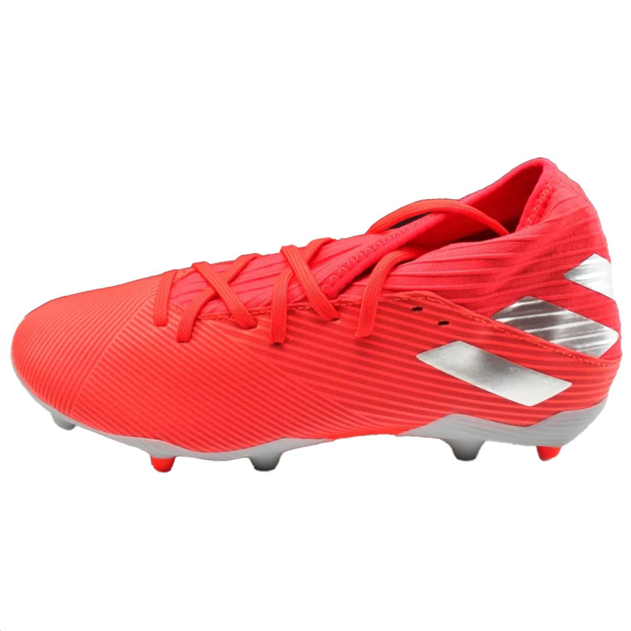 Adidas Adidas Slip Resistant Abrasion Resistant Soccer Shoes Men's Red Silver