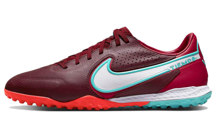 Nike Nike Tiempo Legend 9 TF Turf Firm Ground, Artificial Turf Cushioning Slip Resistant Abrasion Resistant