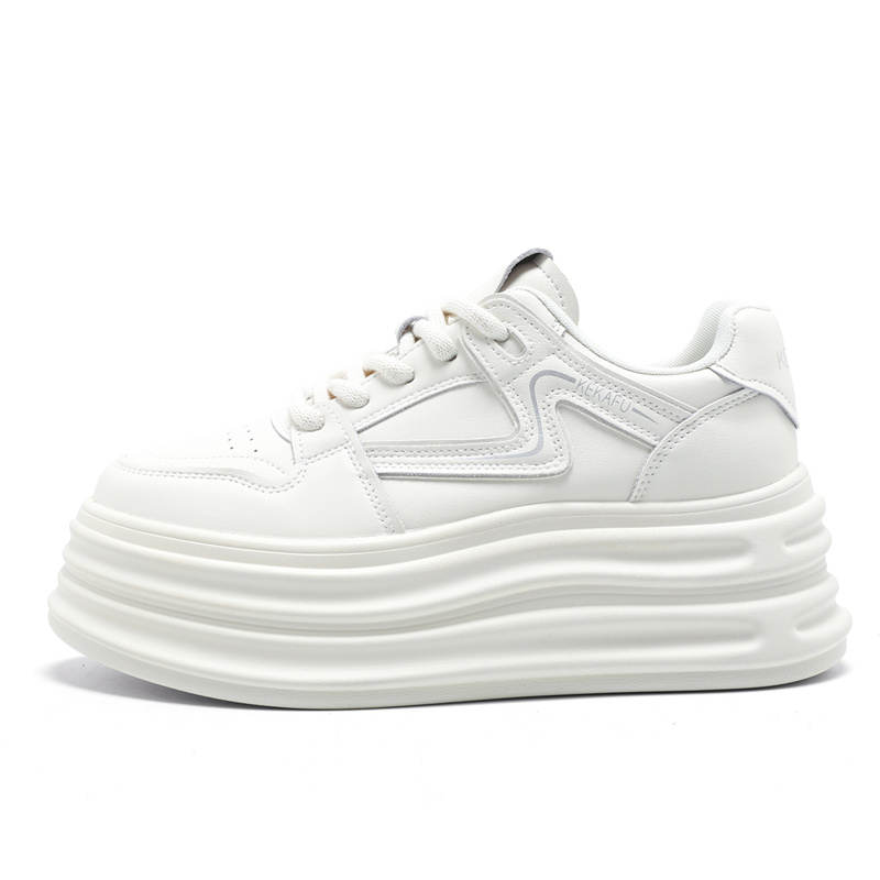 KEKAFU Microfiber Leather Low top Skateboard Shoes Women's