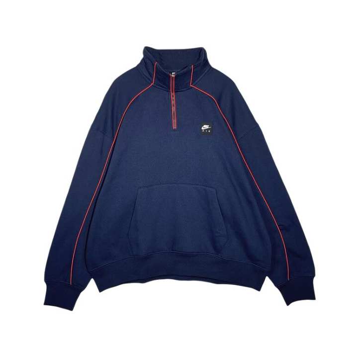 Nike Nike Air Sweatshirts Men's Blue Stand Collar Moderate