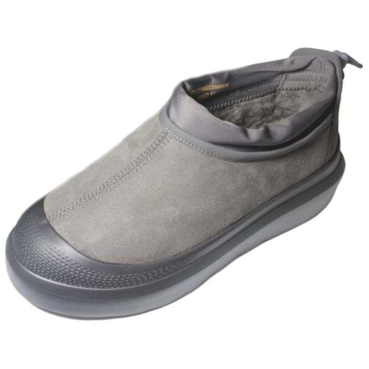 GOLDLION Cow Leather Casual Shoes Women's Gray
