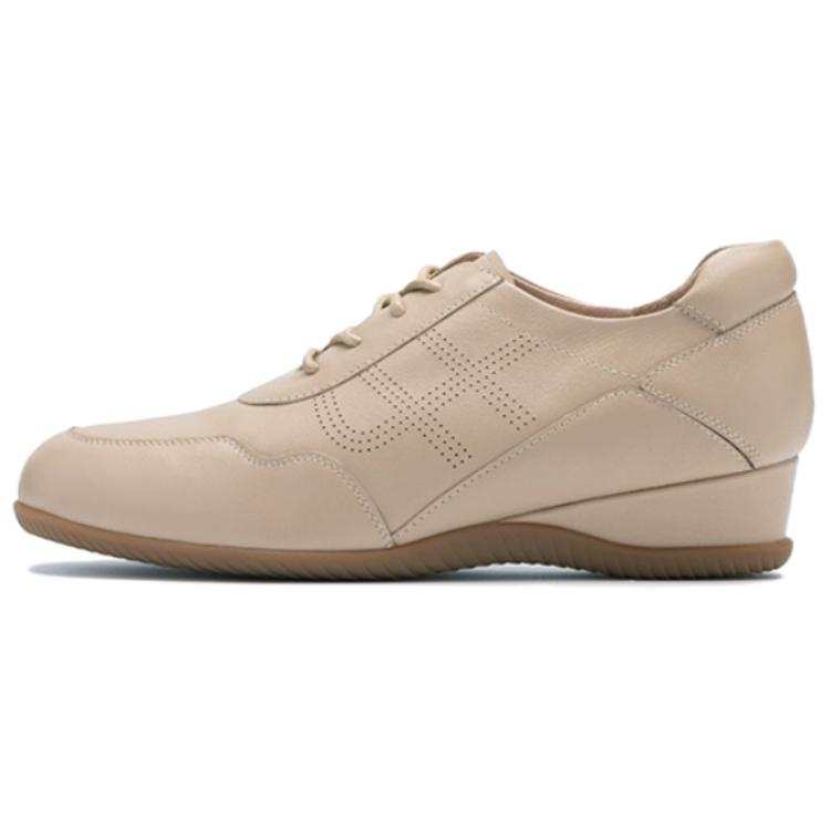 Satchi Cow Leather Casual Shoes Women's Pink Apricot