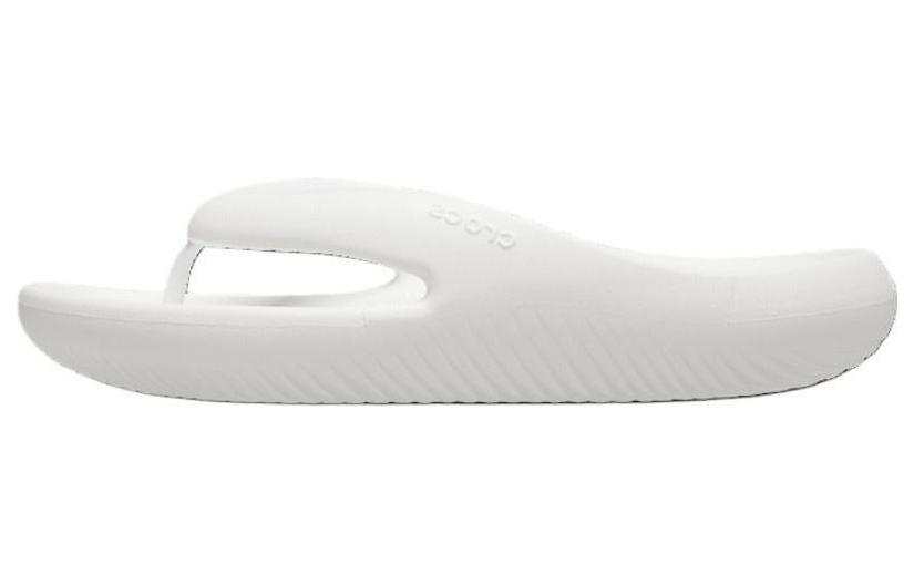 Crocs Crocs Quiet Abrasion Resistant Flip Flops Unisex White