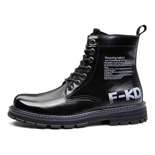 PALMPOLO British Style Short Combat Boots Men's