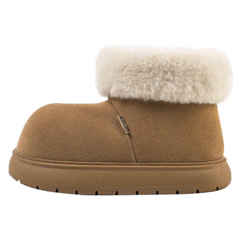 MIAOLV Cow Suede Thermal Abrasion Resistant Height Increasing Thermal Abrasion Resistant Height Increasing Short