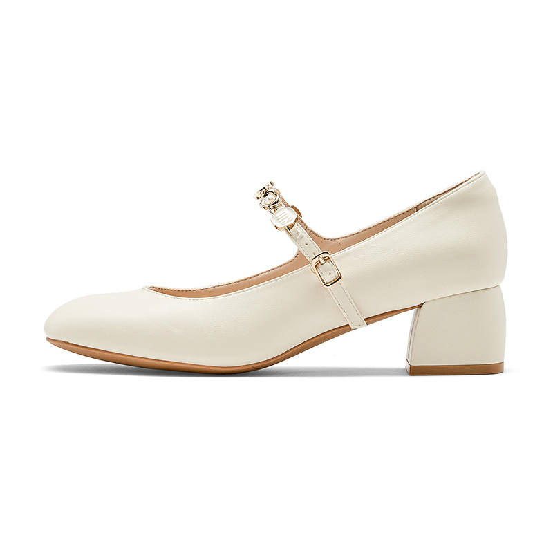 TOOMANYSHOES Lucky Symbol Mary Jane Shoes Women's