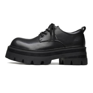ZONEJOY Versatile Derby Shoes Trendy Sneakers & Casual Shoes Men's Black