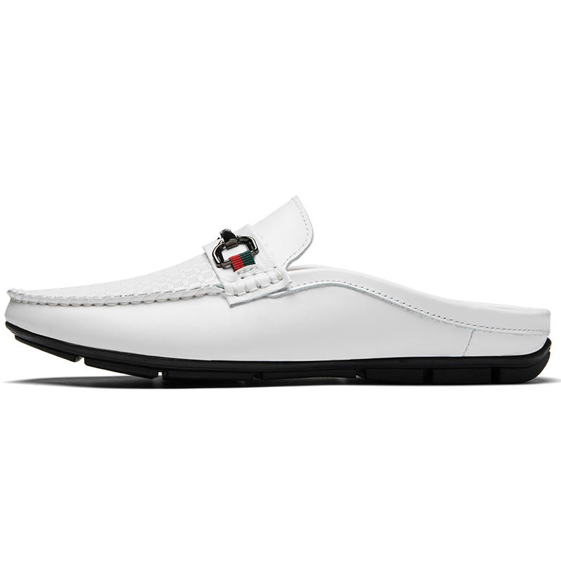 Devanro Devanro Metal Abrasion Resistant Slip Resistant Abrasion Resistant Slip Resistant Closed Toe Slippers Men's