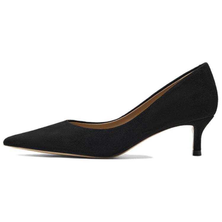 NINE WEST Sheep Suede Slim Heel High Heels 5.5cm Women's