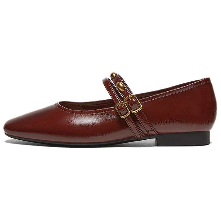 BASTO Fortune Bead Pu Mary Jane Shoes Women's